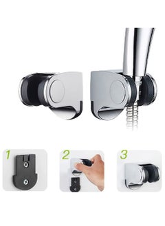 Rubik Shower Head Holder Adjustable Handheld Shower Mounting Bracket Wall Mount with Screws Chrome Plated  - Image 3