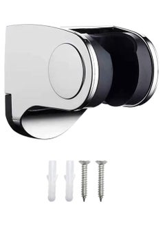 Rubik Shower Head Holder Adjustable Handheld Shower Mounting Bracket Wall Mount with Screws Chrome Plated  - Image 1