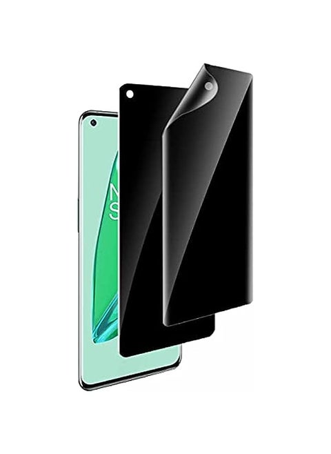 2Pack Privacy Screen Protector Compatible with Oneplus 8 pro, [Fingerprint Recognition] [Case Friendly] [Full Coverage], Anti-Spy TPU Ultra HD Soft Film for Oneplus 8 pro