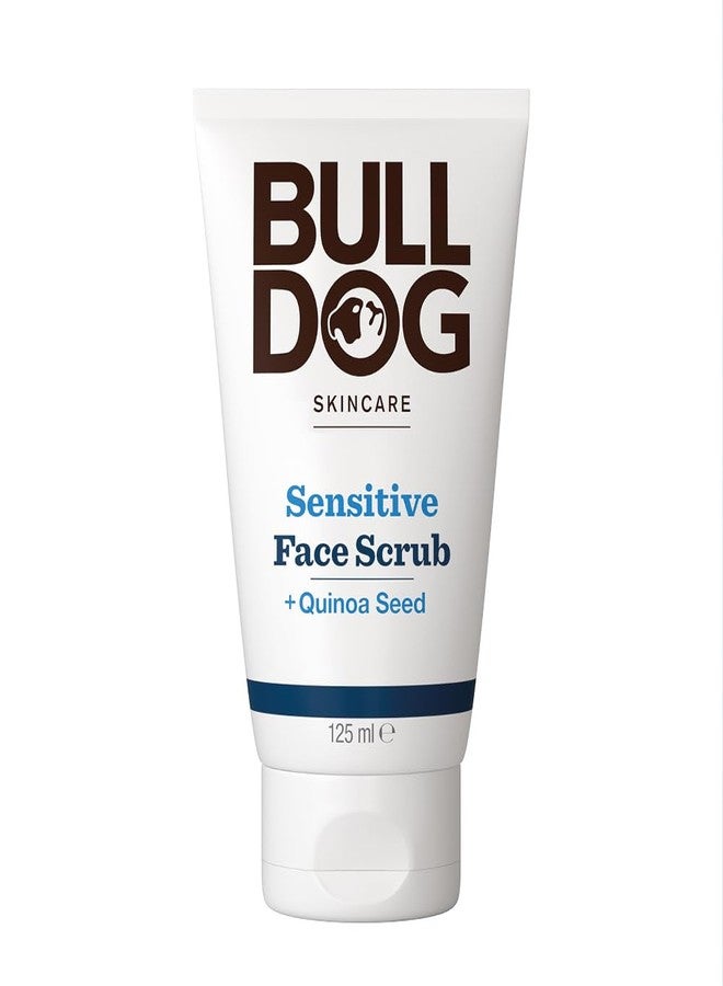 BULLDOG SKINCARE - Sensitive Face Scrub For Men Exfoliating Quinoa Seed Scrub 125 ml - Image 1