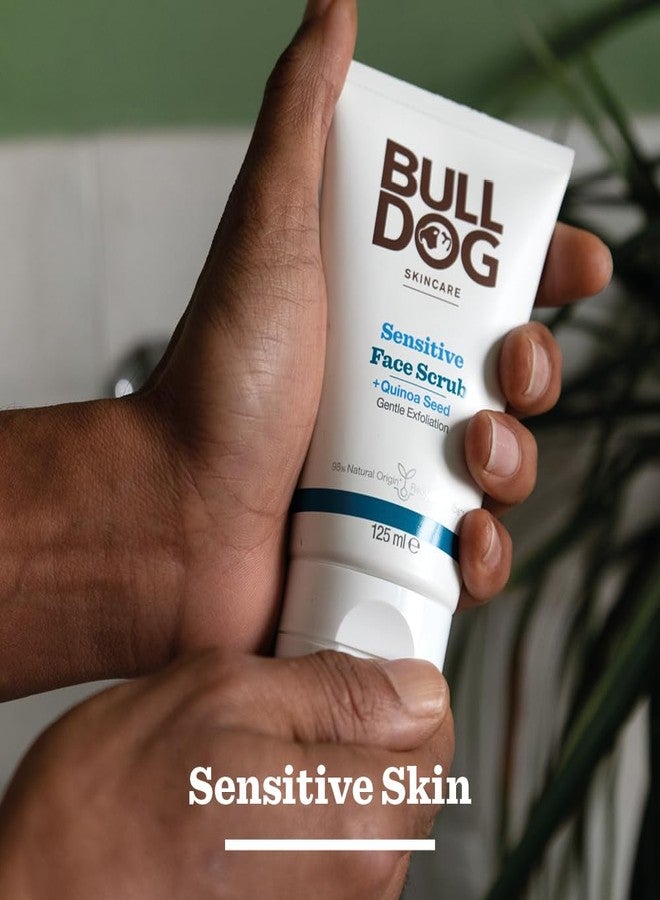 BULLDOG SKINCARE - Sensitive Face Scrub For Men Exfoliating Quinoa Seed Scrub 125 ml - Image 4