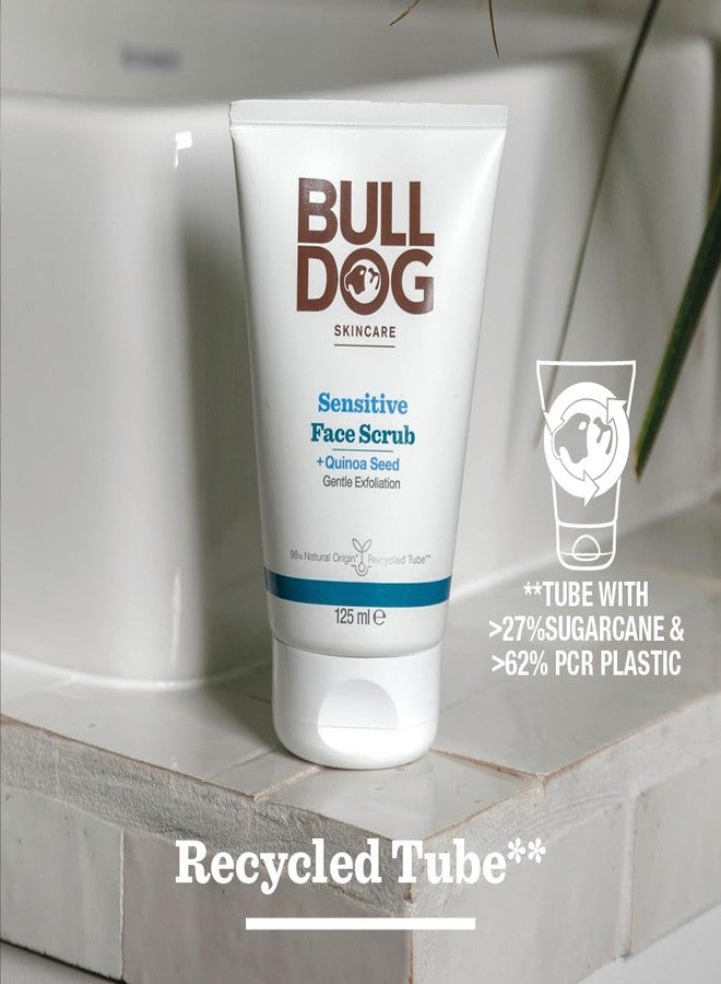 BULLDOG SKINCARE - Sensitive Face Scrub For Men Exfoliating Quinoa Seed Scrub 125 ml - Image 5