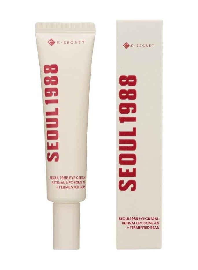 K-SECRET SEOUL 1988 Eye Cream : Retinal Liposome 4% + Fermented Bean  - Image 1