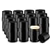 glasstore 15 Pcs Plastic Empty Deodorant Containers Twistup DIY Deodorant Tubes Top Filling Refillable Lip Balm Tubes For Deodorant Lip Balm Lotion Sticks etc black 30ml1oz - Image 2