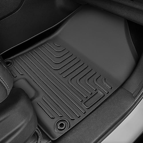 COTAZA for Honda Pilot Floor Mats 2022 2021 2020 2019 2018 2017 2016,for Honda Pilot All Weather Floor Mats Trunk Cargo Liner 8 Passenger (No Elite Models),for Honda Pilot Accessories 2016-2022 - Image 3