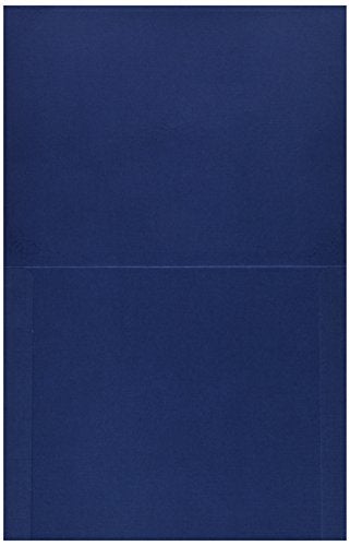 Geographics Navy Certificate Cover, Gold Foil, Linen Texture, 8.75" x 11.25", 5/Pack (47841) - Image 2
