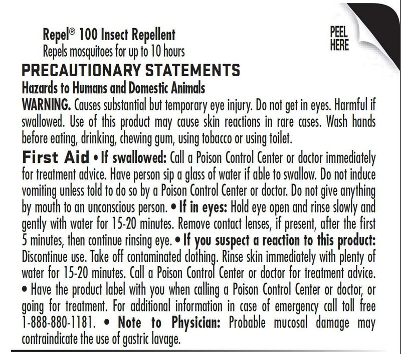 Repel 100 Insect Repellent, 4 Ounces, With DEET, 10-Hour Protection Long-Lasting Insect Repellent Pump Spray Repels Mosquitoes, Ticks, Gnats, Biting Flies, Chiggers And Fleas, 6 Pack - Image 5