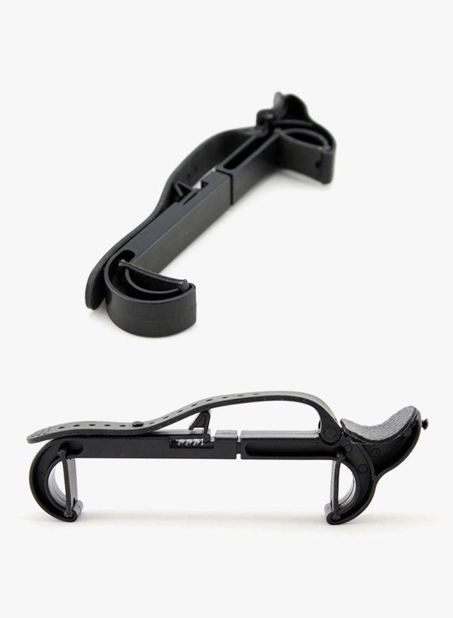 NIBEMINENT Car Steering Wheel Mount For Mobile Phones Black  - Image 2