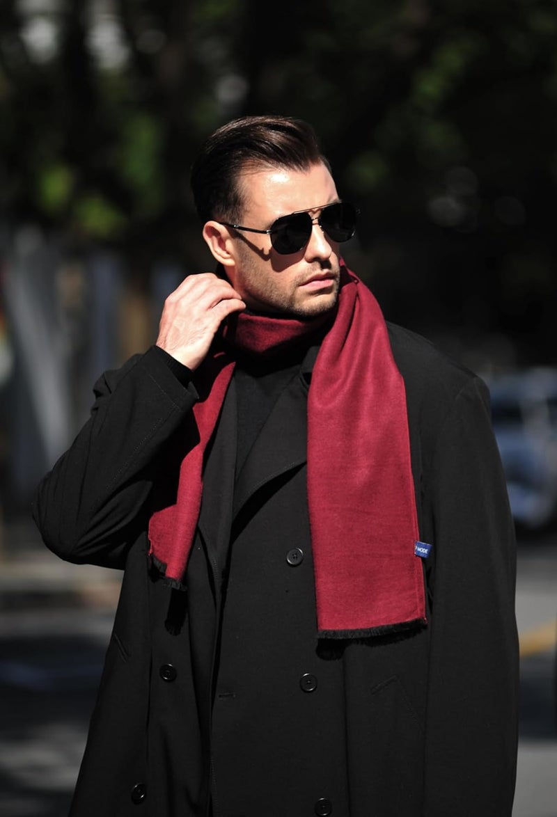 EP Mode Men's Winter Scarf, Cashmere Feel, Super Soft & Warm - Image 4