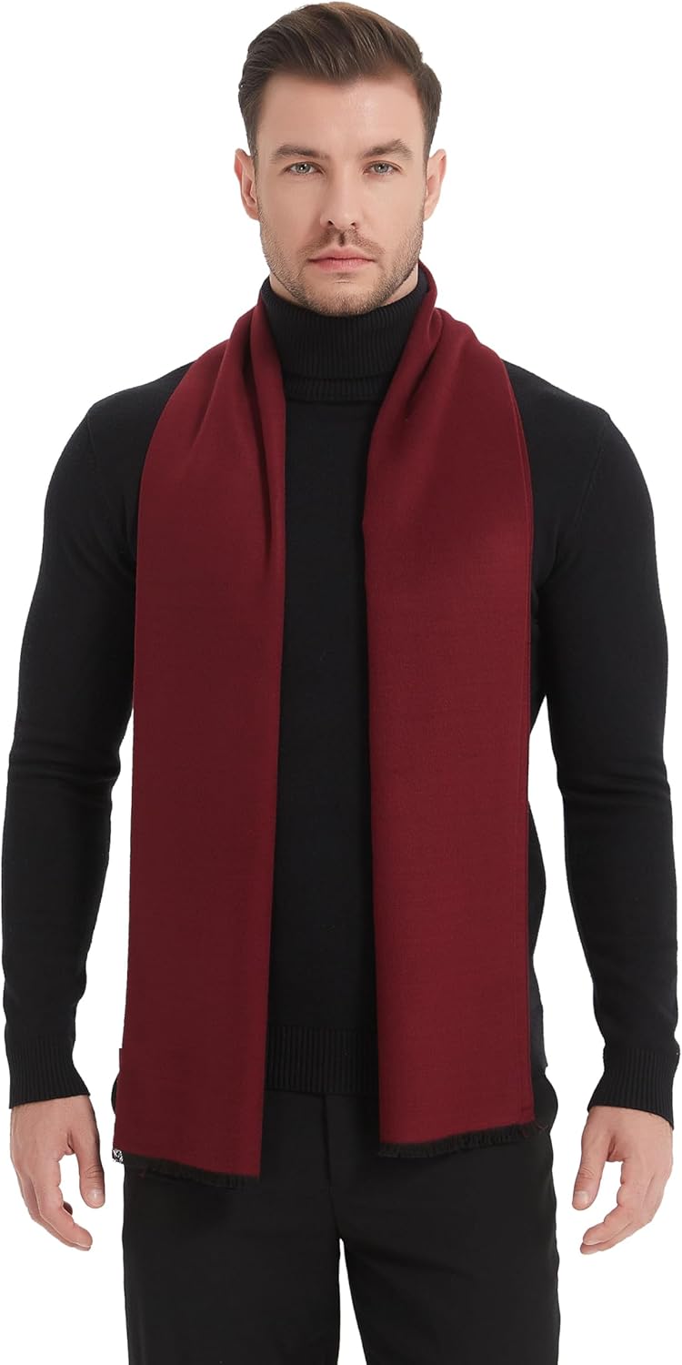 EP Mode Men's Winter Scarf, Cashmere Feel, Super Soft & Warm - Image 1