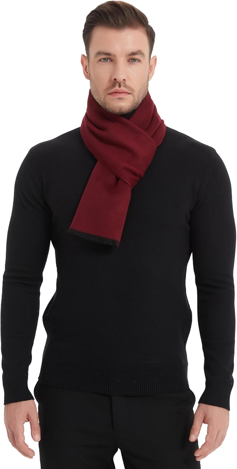 EP Mode Men's Winter Scarf, Cashmere Feel, Super Soft & Warm - Image 3