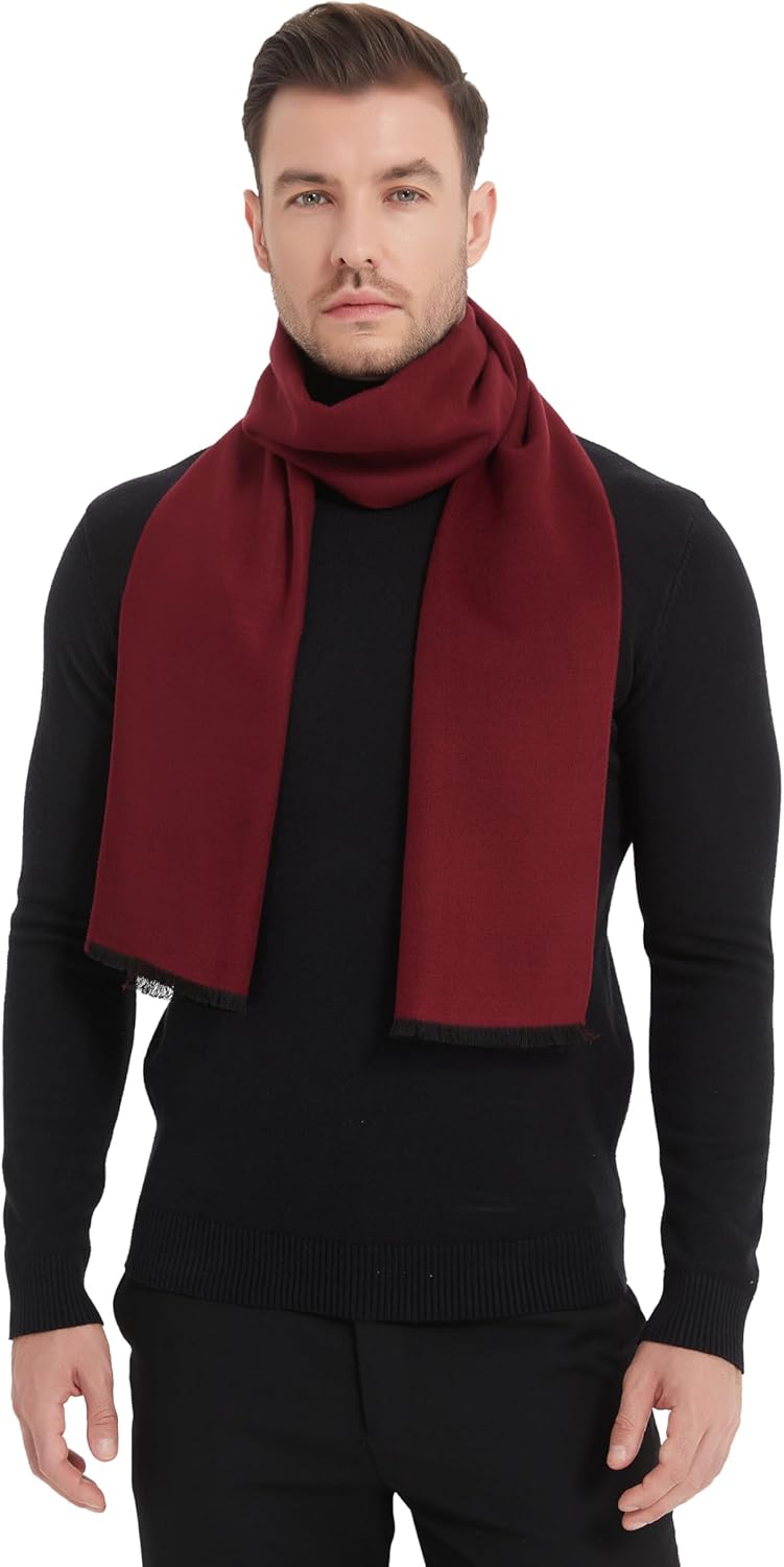EP Mode Men's Winter Scarf, Cashmere Feel, Super Soft & Warm - Image 2