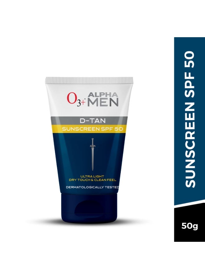 O3+ واقي شمس O3+ ALPHA MEN D-TAN SPF 50 50غ - Image 4