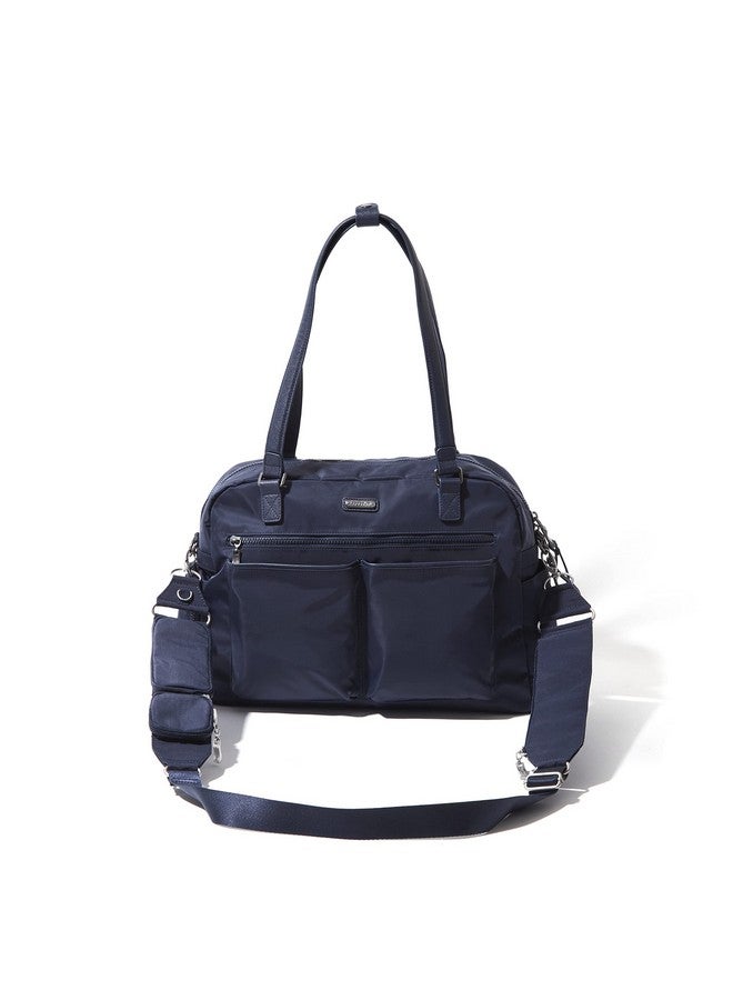 Baggallini Womens Utility Crossbody Strap cross body handbags, French Navy, One Size US - Image 1