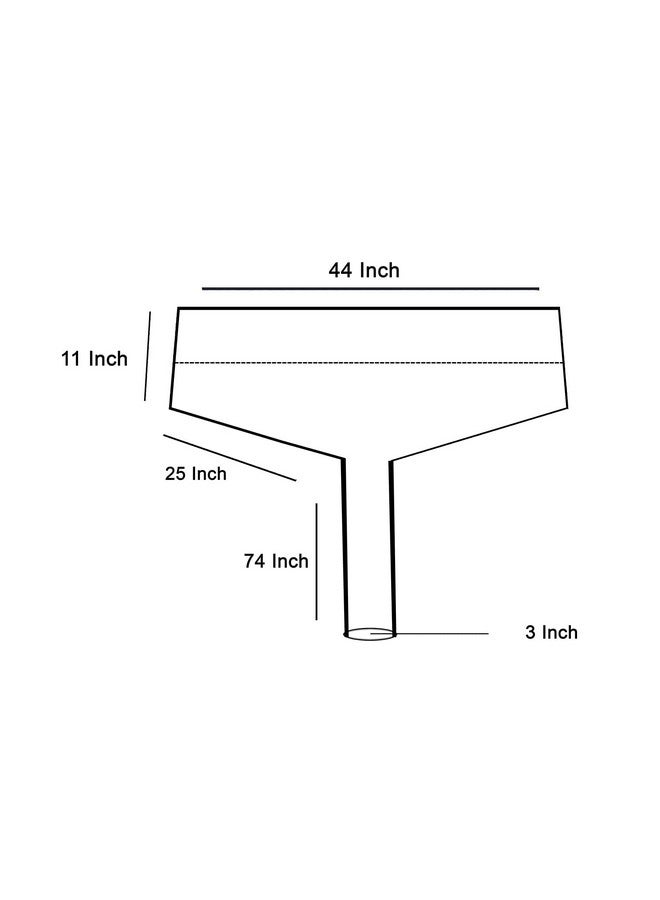 Da Anushi Polyester Split Ac Service Wash Bag Cover Ac Service Cleaning Cover Waterproof Indoor Unit Service Cover Bag With Drain Outlet Ac Service Wash Bag Cover Jacket For 1.5 Ton- 2 Ton Ac (Grey) - Image 5