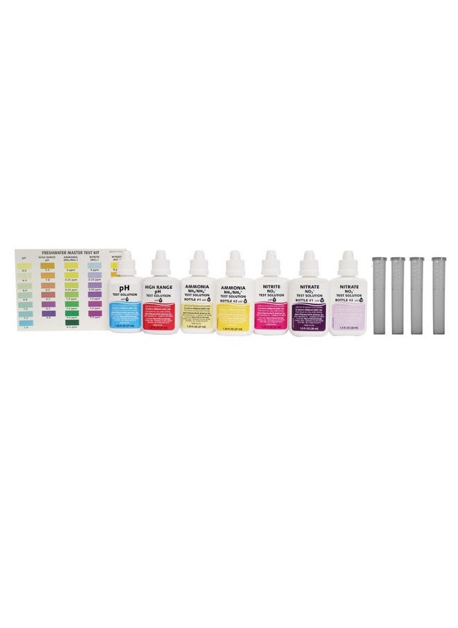 API Freshwater Master Test Kit 800Test Freshwater Aquarium Water Master Test Kit, White, Single, MultiColored  - Image 2