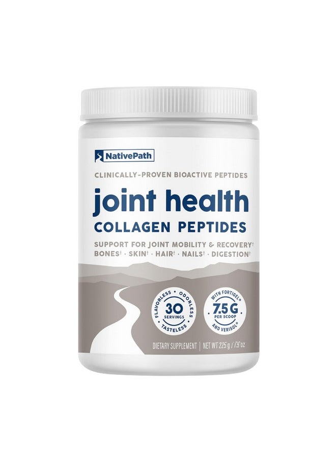 NativePath - NativePath Joint Health Collagen Peptides, Type 1 & 3 Peptides, with Fortigel and Verisol, 7.9 Ounce, 30 Servings - Image 1