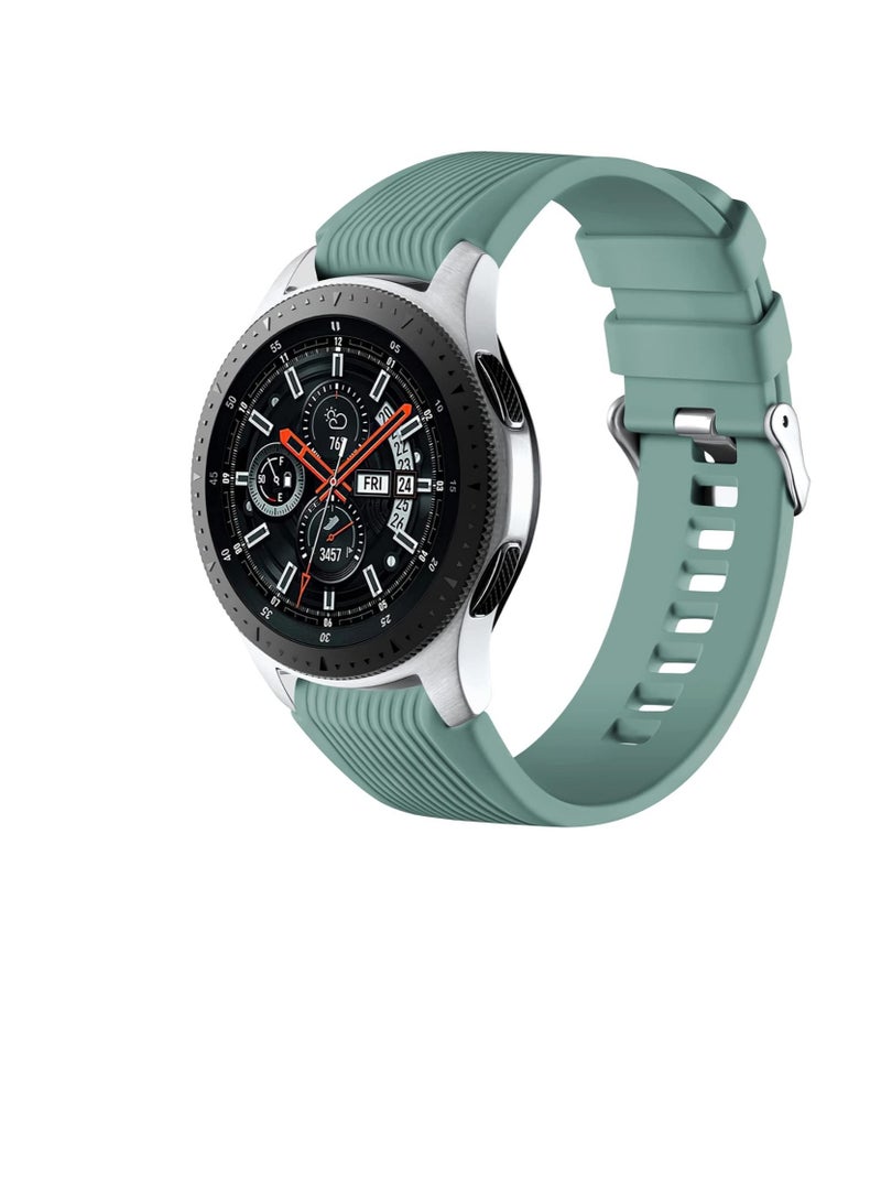 Silicone Buckle Bands 20MM Strap For Samsung Gear Sport/Watch 4/Watch 5/Watch 5 Pro/S2 classic/active 2 40mm 44mm/Amazfit GTS 3/4/4 Mini/Bip 3/Pro/GTS 2 mini/GTS 2e/Bip U - Image 1