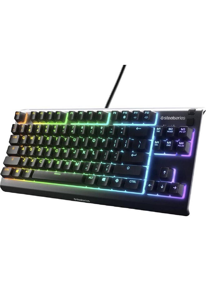 ستيل سيريز لوحة مفاتيح Apex 3 TKL بتصميم أمريكي - Image 1