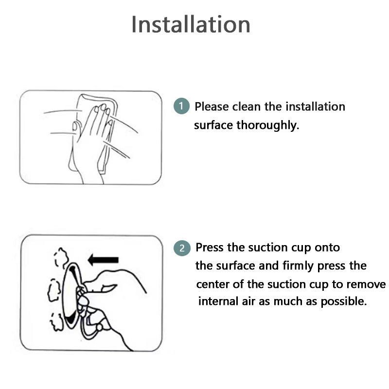 Aquaneat 20 Pack 0.8/1.2 Inch Double Sided Suction Cups For Glass Table Top Home Organization (0.8 Inch) - Image 5