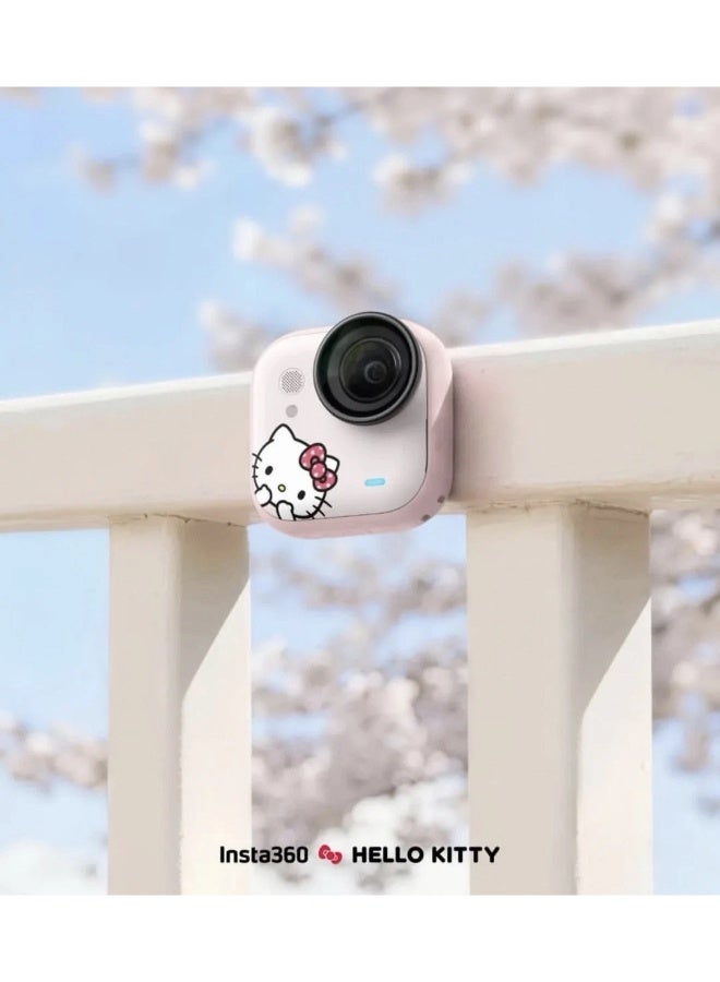 انستا 360 GO Ultra Hello Kitty Edition: 4K/60fps Tiny Cam with 1/1.28" Sensor & MicroSD Support - Image 4