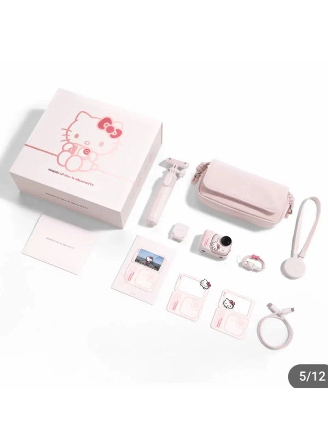 انستا 360 GO Ultra Hello Kitty Edition: 4K/60fps Tiny Cam with 1/1.28" Sensor & MicroSD Support - Image 2