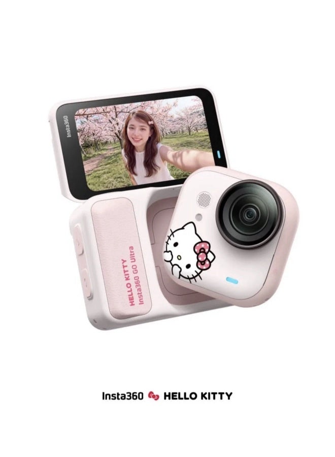 انستا 360 GO Ultra Hello Kitty Edition: 4K/60fps Tiny Cam with 1/1.28" Sensor & MicroSD Support - Image 1