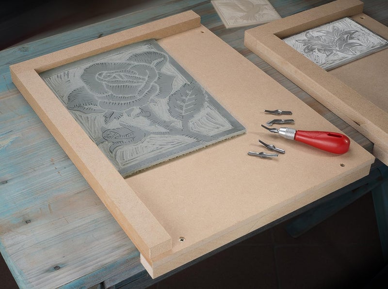 Essdee Ten Lino Cutters and Handle Set (Lino Cutter Styles 1 to 10) - Image 5