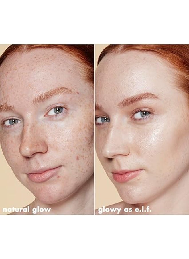 إلف هالو جلو، مُعزز البشرة السائل لإطلالة مشرقة وناعمة، غني بحمض الهيالورونيك، نباتي ولم يُختبر على الحيوانات، 0 فير - Image 5