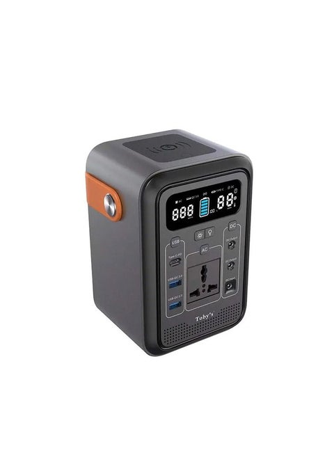 Wireless Charger 60A Power Station Lithium Battery 60000mAh Portable Power Station With Inverter Car Jump Starter 60A And 222WH Capacity