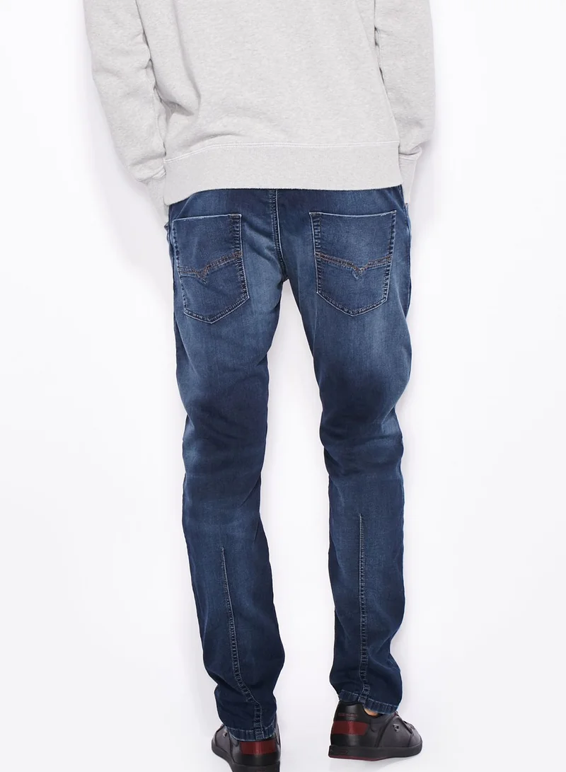 DIESEL Sleeker Slim Fit Dark Wash Jeans
