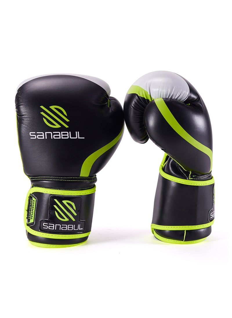 Essential Gel Boxing Gloves | Pro-Tested Kickboxing Gloves for Men and Women | Ideal for Boxing, MMA, Muay Thai, and Heavy Bag Training Black/Green - pzsku/Z0E94DC1F6B04AEAD3828Z/45/_/1738303519/40dcd1f8-d8b7-40b8-acd7-a304aea39f09