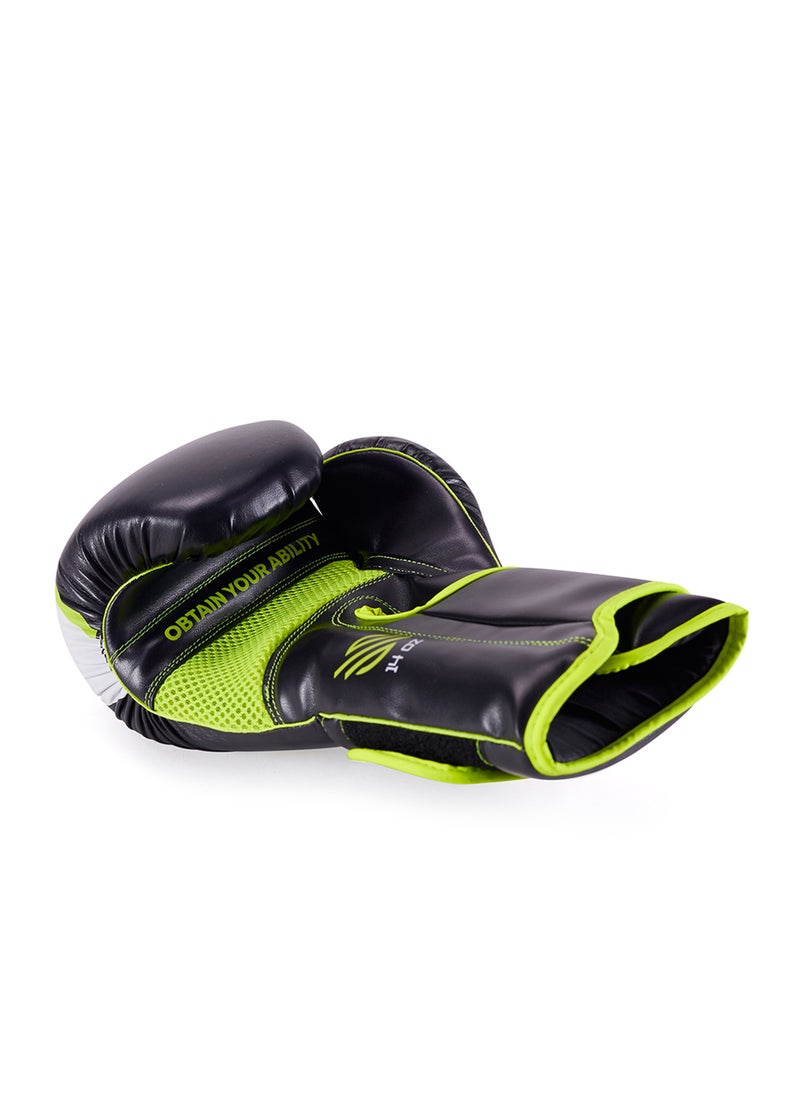 Essential Gel Boxing Gloves | Pro-Tested Kickboxing Gloves for Men and Women | Ideal for Boxing, MMA, Muay Thai, and Heavy Bag Training Black/Green - pzsku/Z0E94DC1F6B04AEAD3828Z/45/_/1738303541/77ddbace-b69d-401e-8bca-a53171867e2a