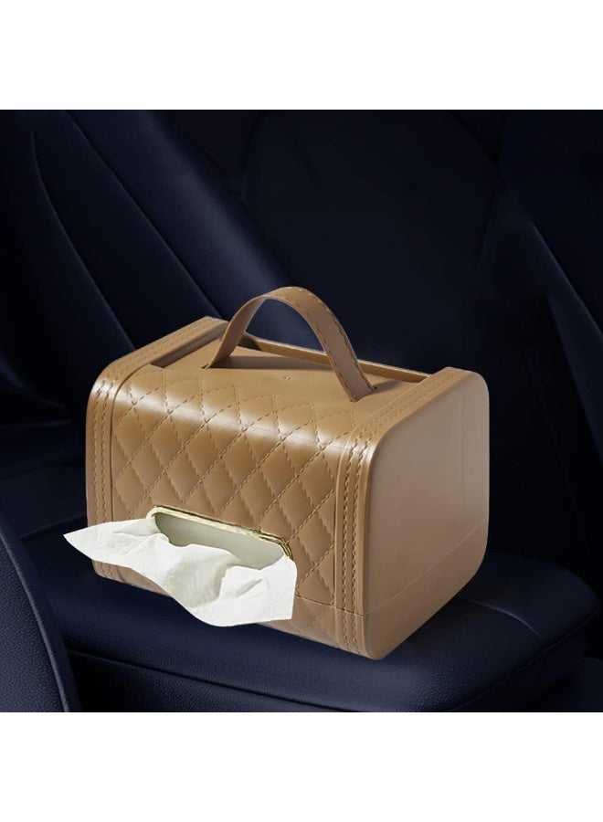 علبة مناديل بتصميم أنيق على شكل شنطة، تجمع بين العملية والشكل العصري، تضيف لمسة ديكور شيك لأي مكان في المنزل أو السيارة. تصميم جذاب يناسب غرف المعيشة، غرف النوم، المكاتب، وتُعد قطعة ديكور مميزة إلى جانب استخدامها اليومي. - Image 2