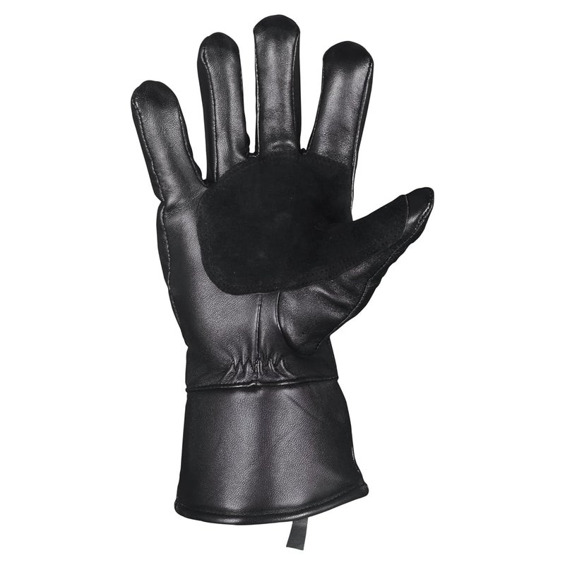 WILDSTICH Full Finger Solid Premium Leather Gloves for Winter and Hand Protective Bike Riding Leather Gloves for Men and Women - Image 5