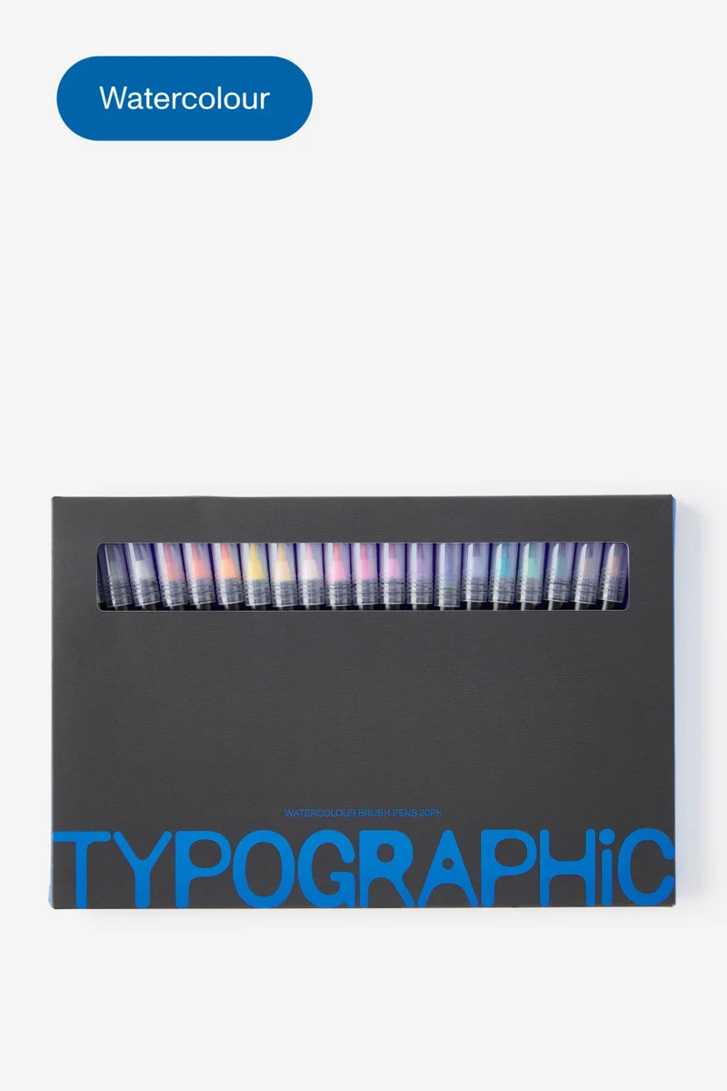 تايبو Watercolour Brush Pen 20Pk