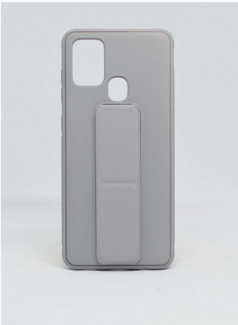 BORTONY Protective Case Cover With Finger Grip Stand For Samsung Galaxy A21s - Image 1