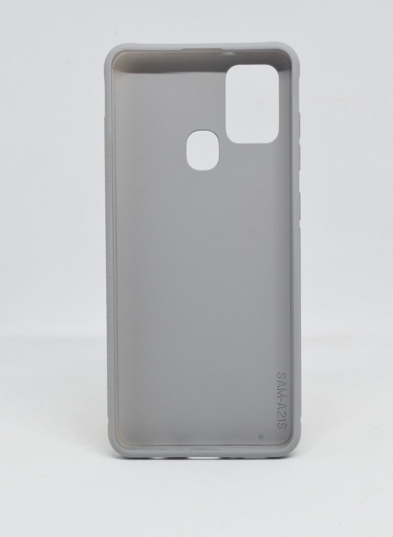 BORTONY Protective Case Cover With Finger Grip Stand For Samsung Galaxy A21s - Image 2