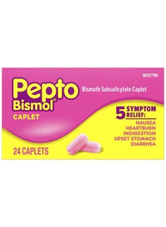 Upset Stomach Diarrhea Relief Heartburn Nausea Indigestion Original Flavour 24 Count