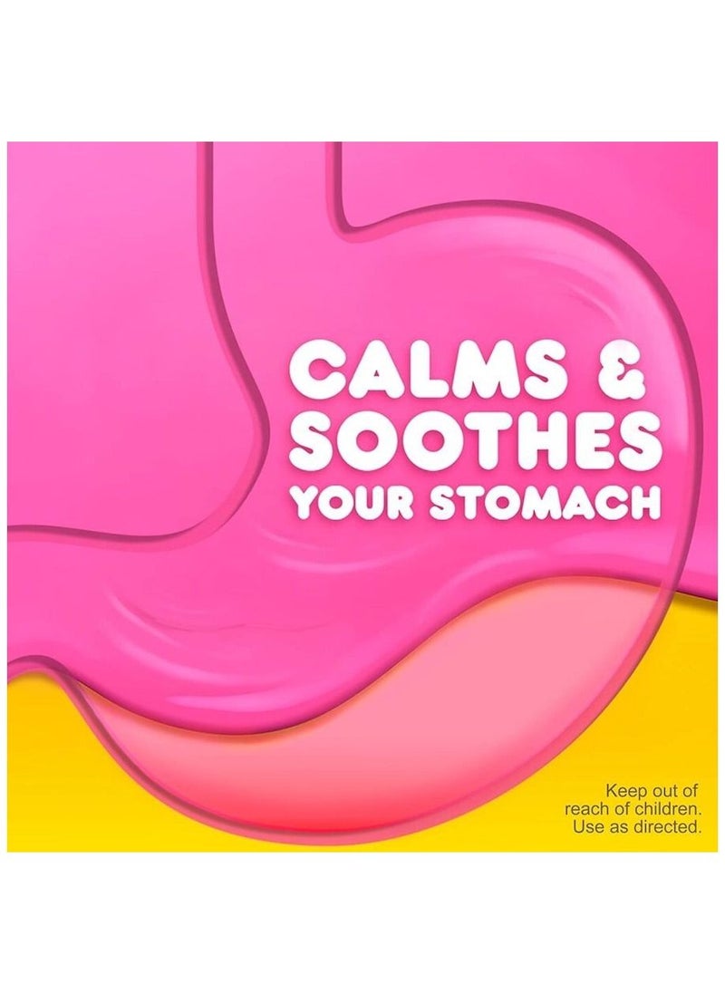 Pepto Bismol - Upset Stomach Diarrhea Relief Heartburn Nausea Indigestion Original Flavour 24 Count - Image 1