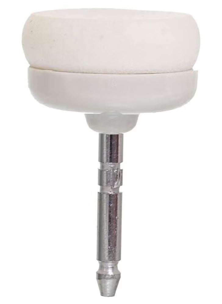 Portable Rotary Facial Cleansing Brush 5-in-1 LW-019 – Multi-Function Skin Care Device with Interchangeable Heads, Deep Cleansing, Massage & Anti-Aging Tool, Ergonomic Design (White) - Image 3