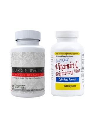glutathione injection how to take 3 X Ivory Caps Skin Enhancement Glutathione & Vitamin C Set For Skin  Brightening