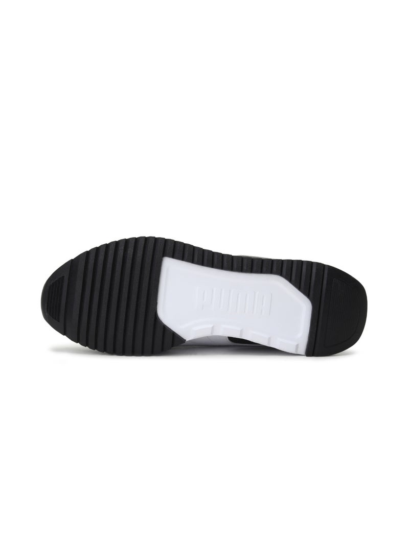 PUMA - R78 Runner Mens Black Trainers - Image 1