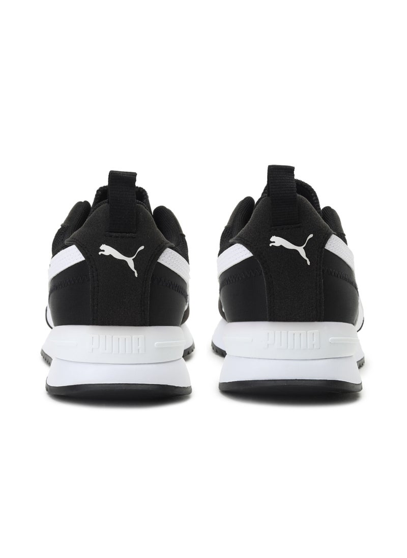 PUMA - R78 Runner Mens Black Trainers - Image 1