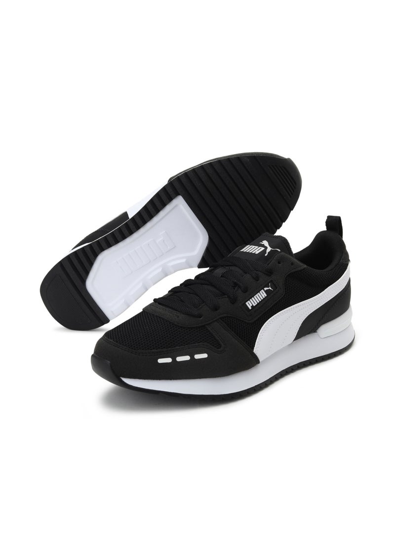PUMA - R78 Runner Mens Black Trainers - Image 1