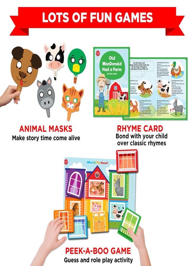 Einstein Box Disney Toy & Gift for 1+ Year Old Boys, Girls & Toddler | Board Books, Early Learning & Development with Mickey & Minnie Mouse | Disney Baby Gifts for 1 Year Old (1 Box Set) - Image 4