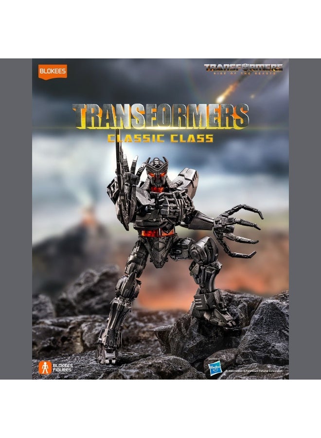 BLOKEES Transformers Classic Class Scourge | Collectible Action Figure Building Kit with Glowing Chest & Eyes | Fully Poseable Model Kit Toy for Kids & Adult Collectors - Image 4