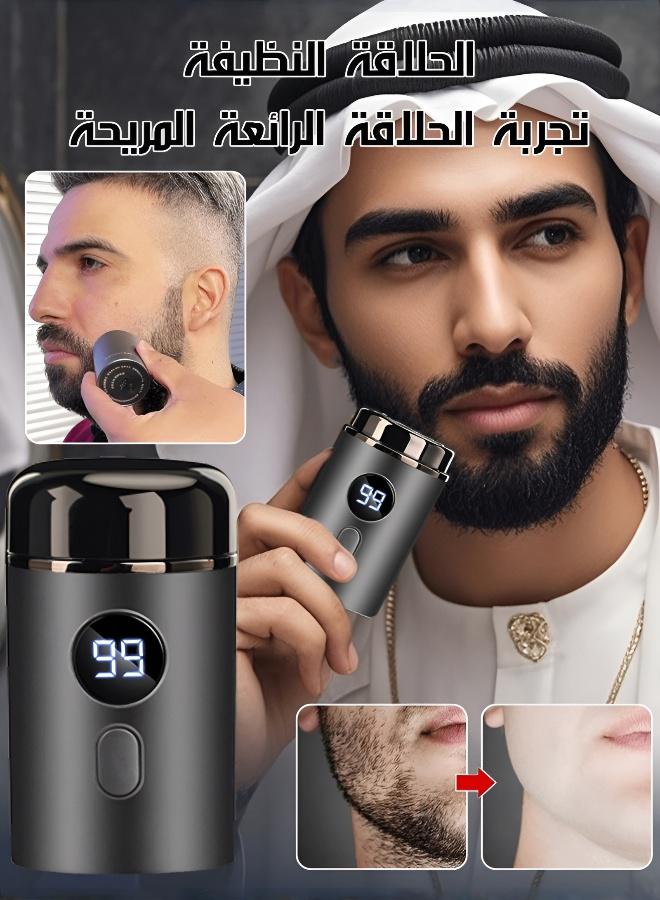 ماكينة حلاقة رجالية محمولة للسفر: صغيرة، قوية، قابلة للغسل بالكامل لحلاقة نظيفة - Image 5