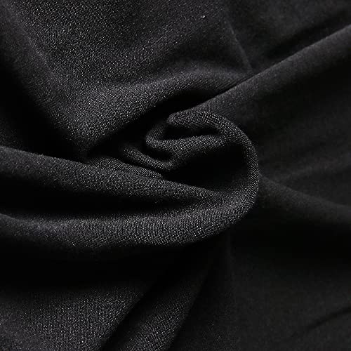 Skyour Black 101215 PA DJ Speaker Cover 2pcs Scrim Stretchy Speaker Cover for Wedding Church Club RSC128W 2PCSBlack - Image 3