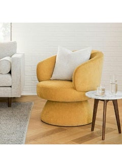 CROWN, ARM CHAIR SWIVEL, 76X79X80, FABRIC, MUSTARD A008/DEFT44. - pzsku/Z0E95ABDBBF06C4ED03F3Z/45/_/1727008424/9f0d24e2-1117-48c0-b2ce-414851b2c0eb